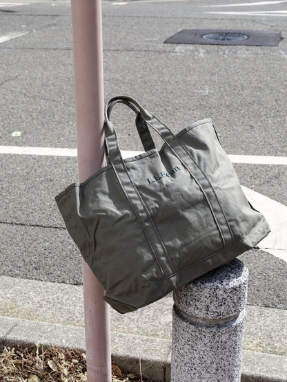 GROCERY TOTE / Dusty olive