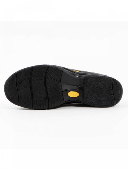 HYBRID LOAFERS / Black suede