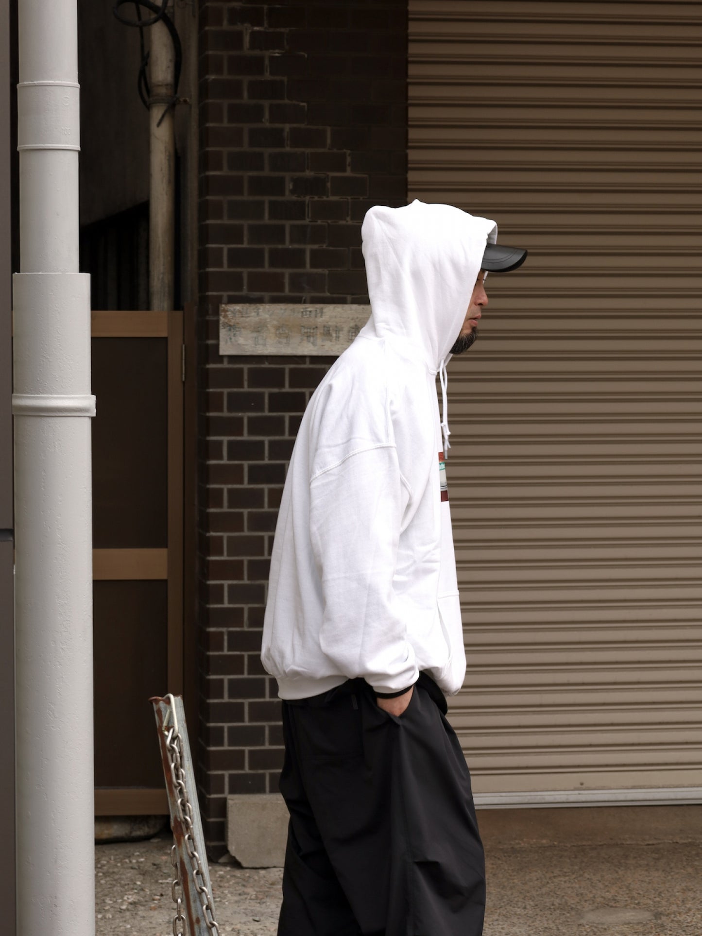 【212.MAG×fulton】FLATBUSH HOODY / White