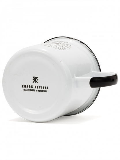 "FEAR THE SEA" ENAMEL MUG / White