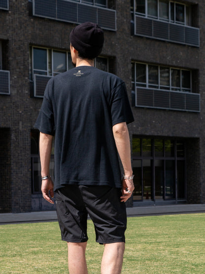 BOATMAN TECH SHORTS / Black