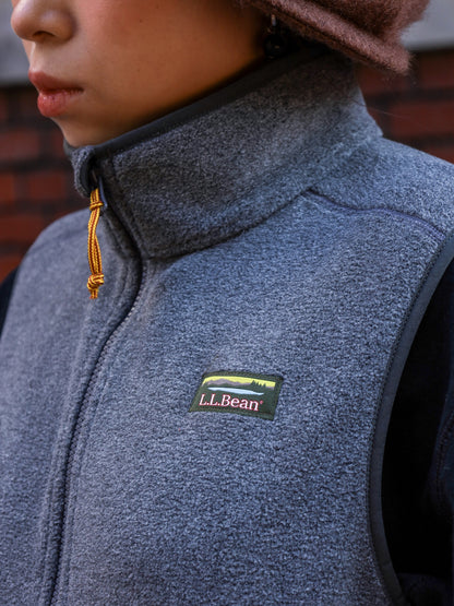 MEN'S MOUNTAIN CLASSIC FLEECE VEST / Charcoal heather