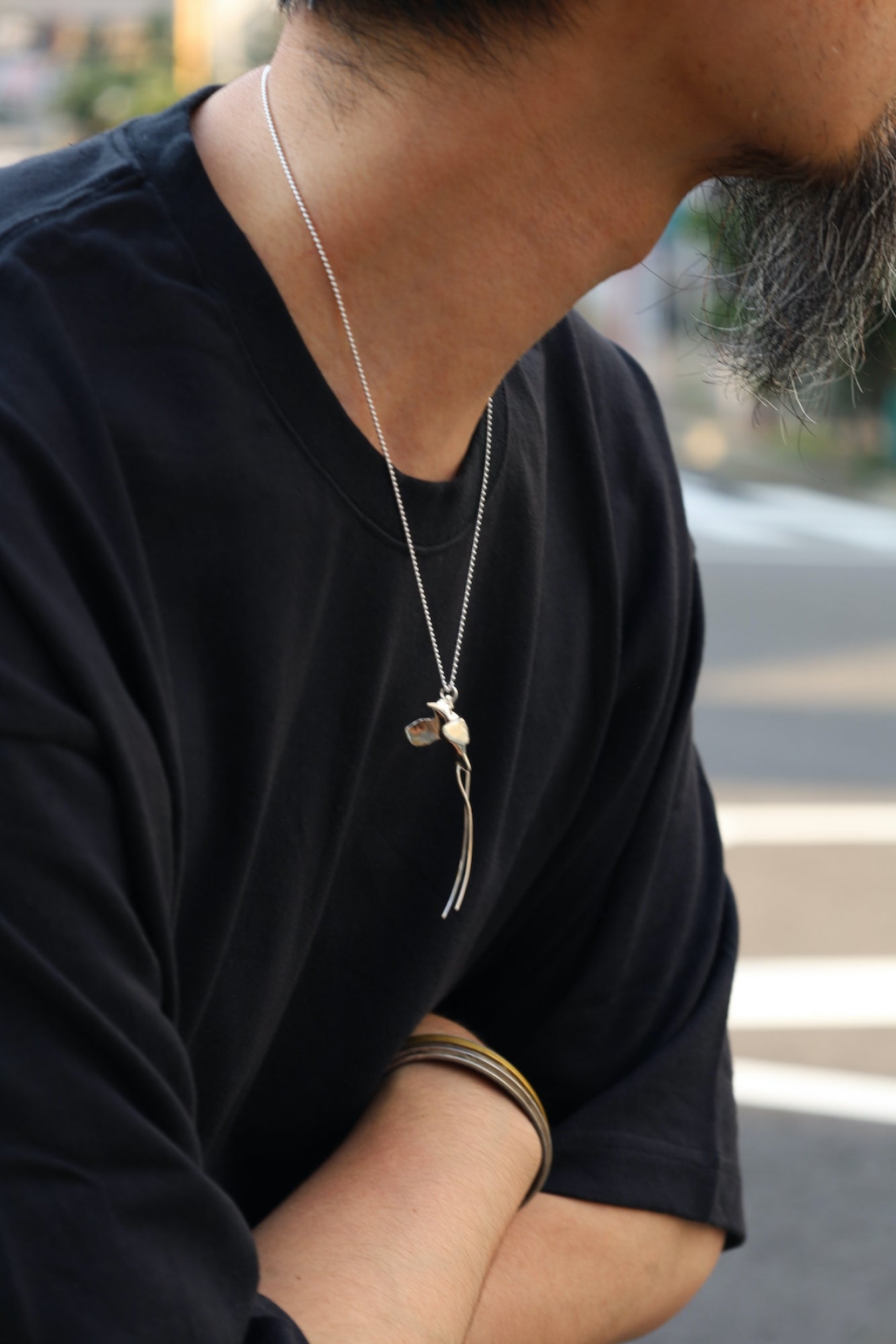 "DOCTOR BIRD" NECKLACE / Silver
