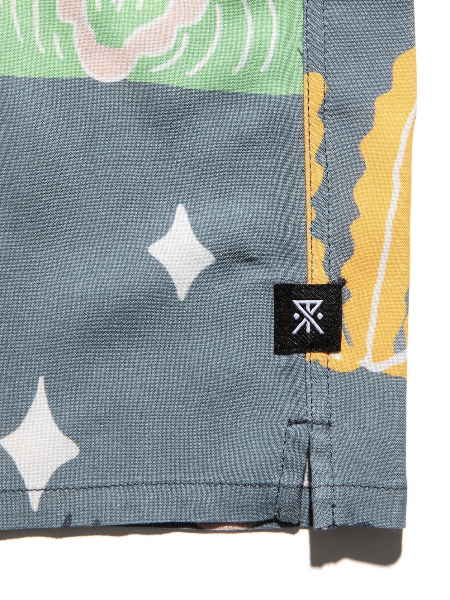 "GONZO VIAJE" S/S WOVEN / Slate blue