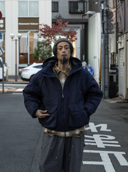 VENTILATION PUFF JACKET / Navy