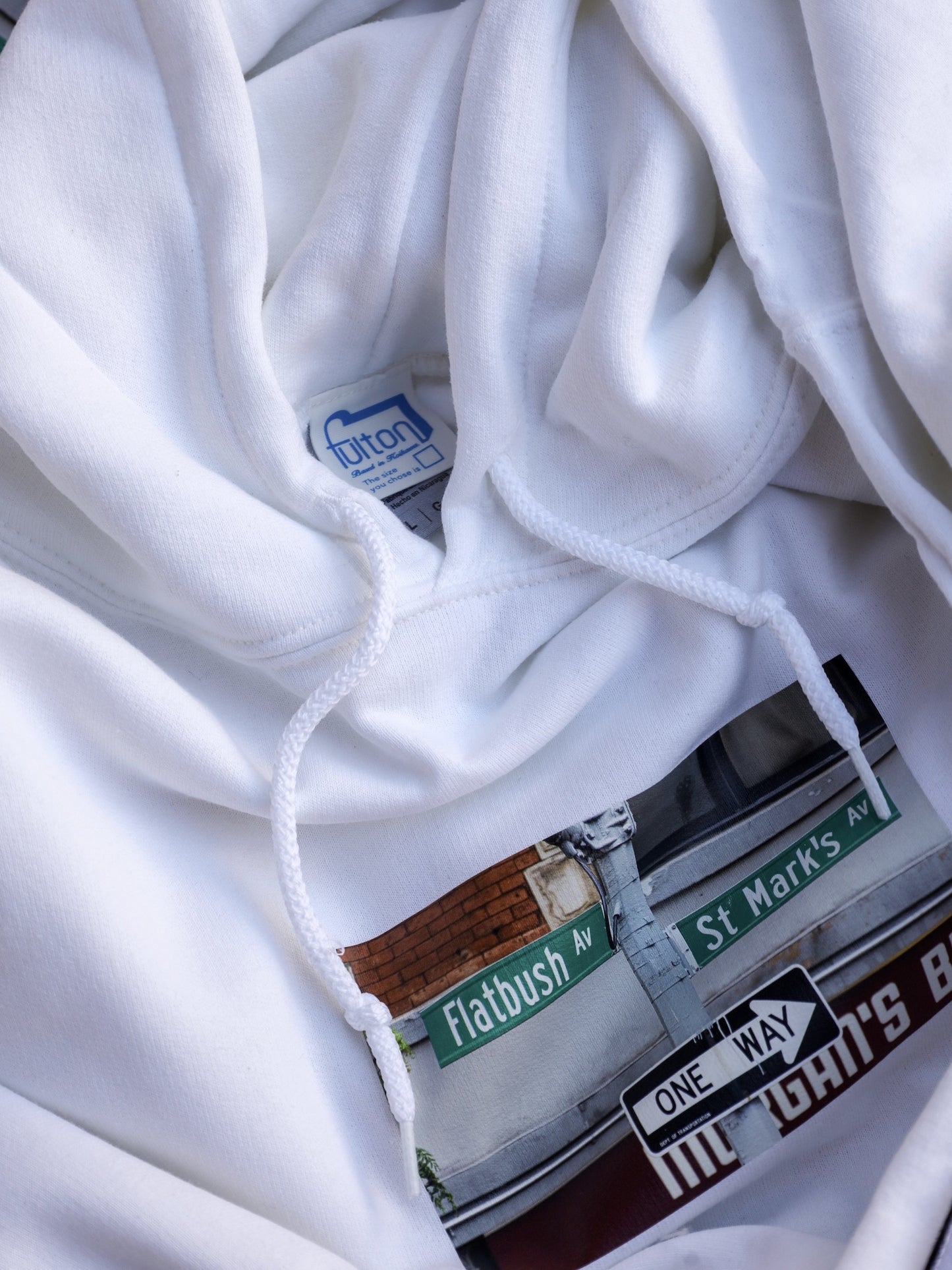 【212.MAG×fulton】FLATBUSH HOODY / White