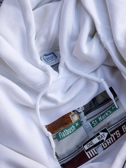 【212.MAG×fulton】FLATBUSH HOODY / White