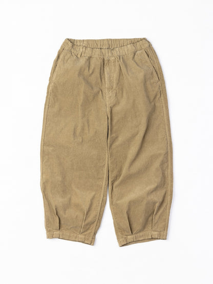 HEM TUCK EASY PANTS (CORDUROY) / Beige