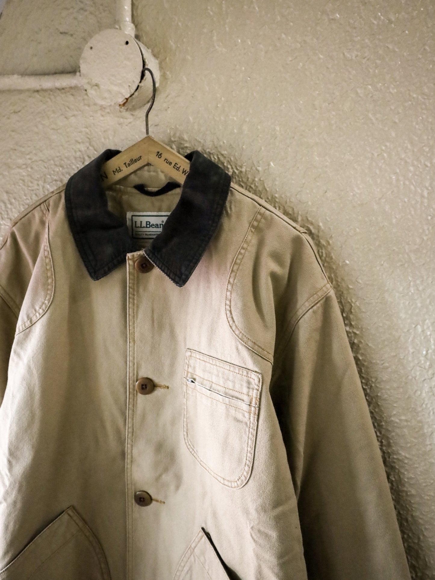 MEN'S ORIGINAL FIELD COAT, COTTON LINER / Saddle