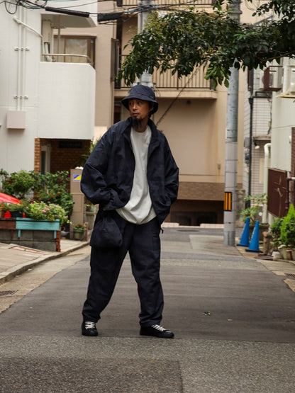 WINDBREAKER JACKET (REAL TREE CAMO) / Black tree camo