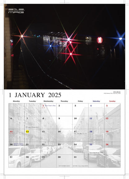 2025 CALENDAR "ENJOY YOURSELF"