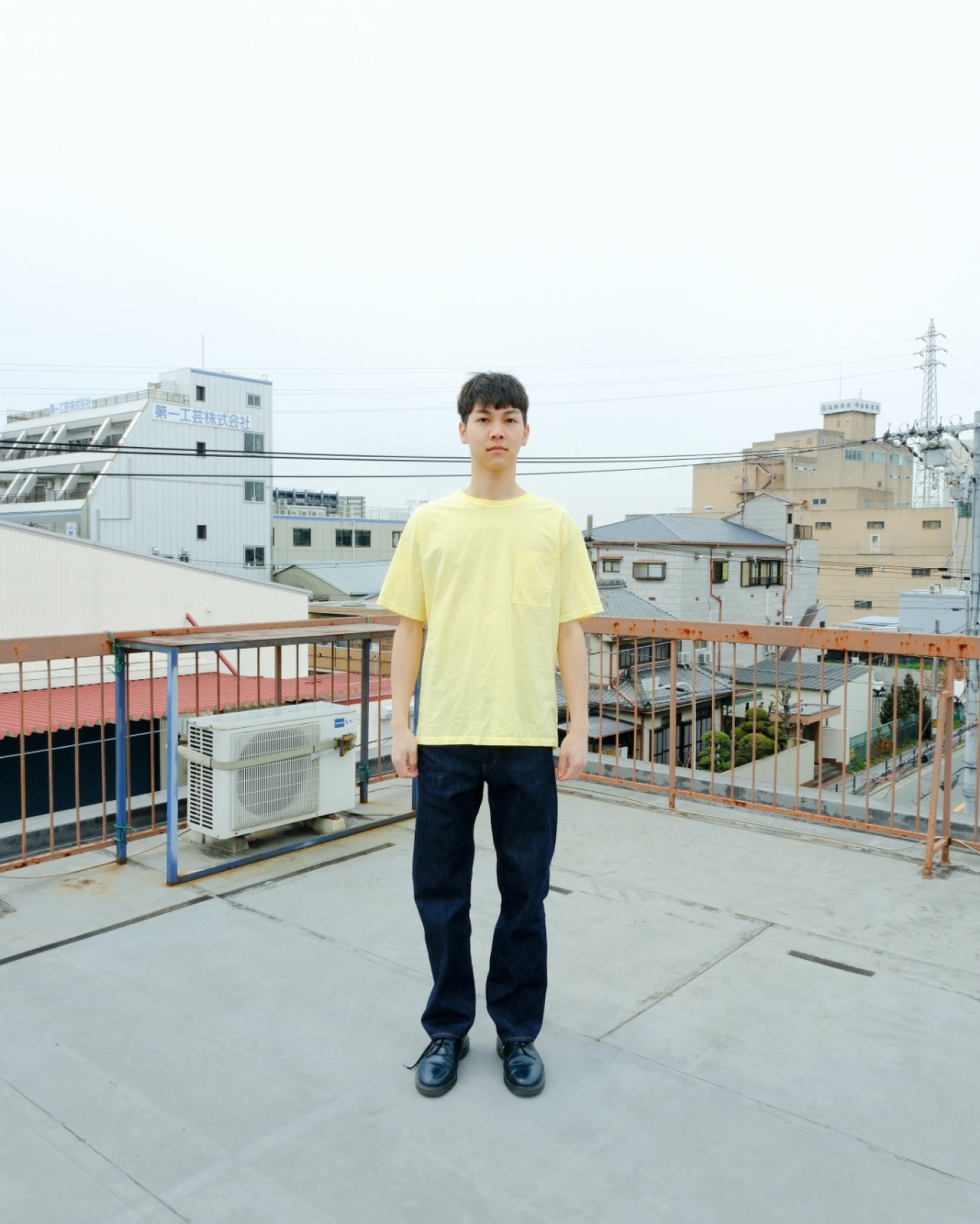 THE POCKET TEE / Black