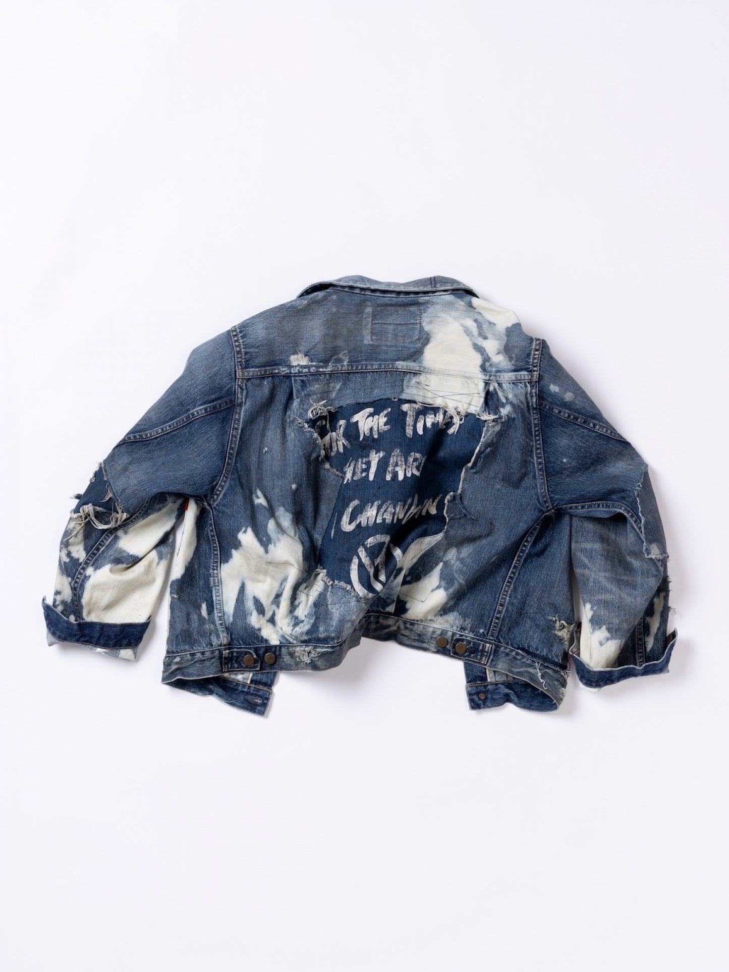 HARD REMAKED FRONT TUCK DENIM JACKET / Indigo(remake)