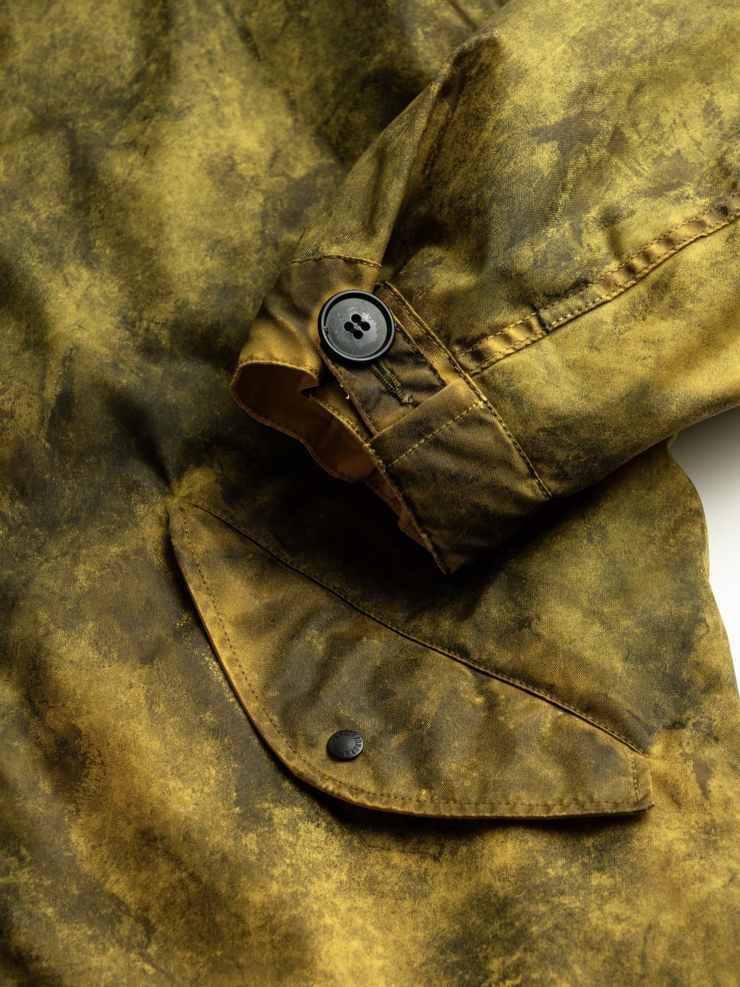 DIRTPAINT NYLON MODS COAT / Yellow