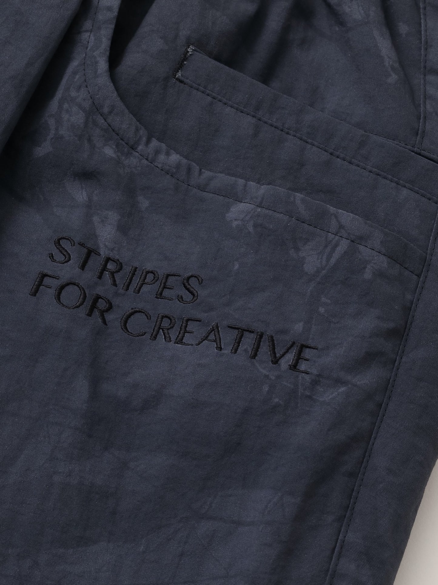 WIDE TAPERED EASY PANTS (REAL TREE CAMO) / Black tree camo