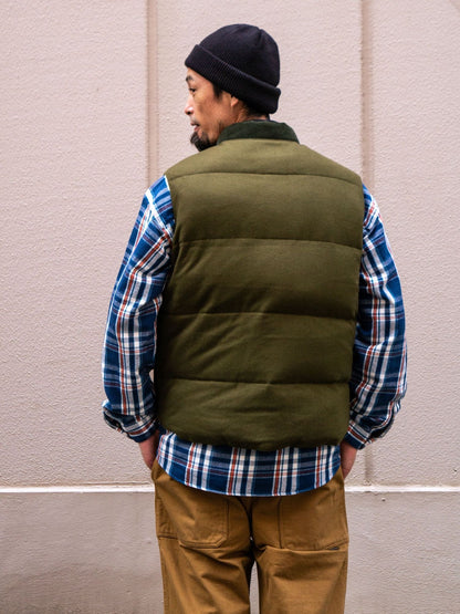 PUFF VEST / Olive