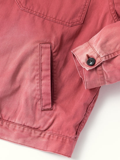 TIMEWORN WORK JACKET / Red