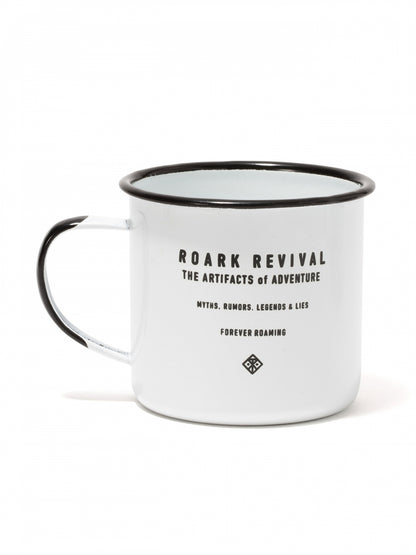 "FEAR THE SEA" ENAMEL MUG / White