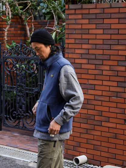 MEN'S MOUNTAIN CLASSIC FLEECE VEST / Nautical Navy