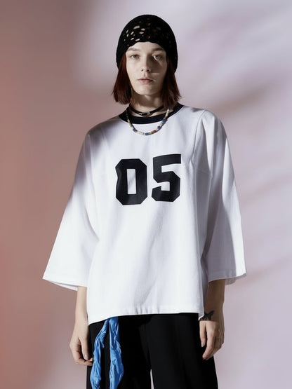 ナンバリングオーバーロングスリーブ / 3colors