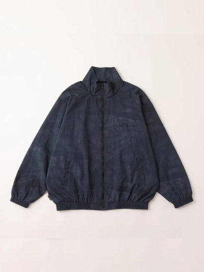 WINDBREAKER JACKET (REAL TREE CAMO) / Black tree camo