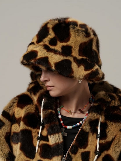 FUR BUCKET HAT / 3colors