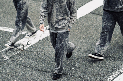 VOO-SPG-095 / SMOKY BLEACHED EZ / Black