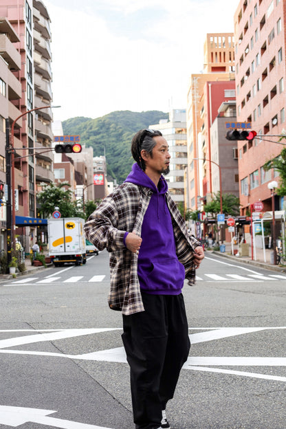 "OWN WAY" SHJKT 改 / Purple check