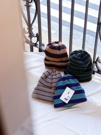 BORDER WATCH CAP / 4colors