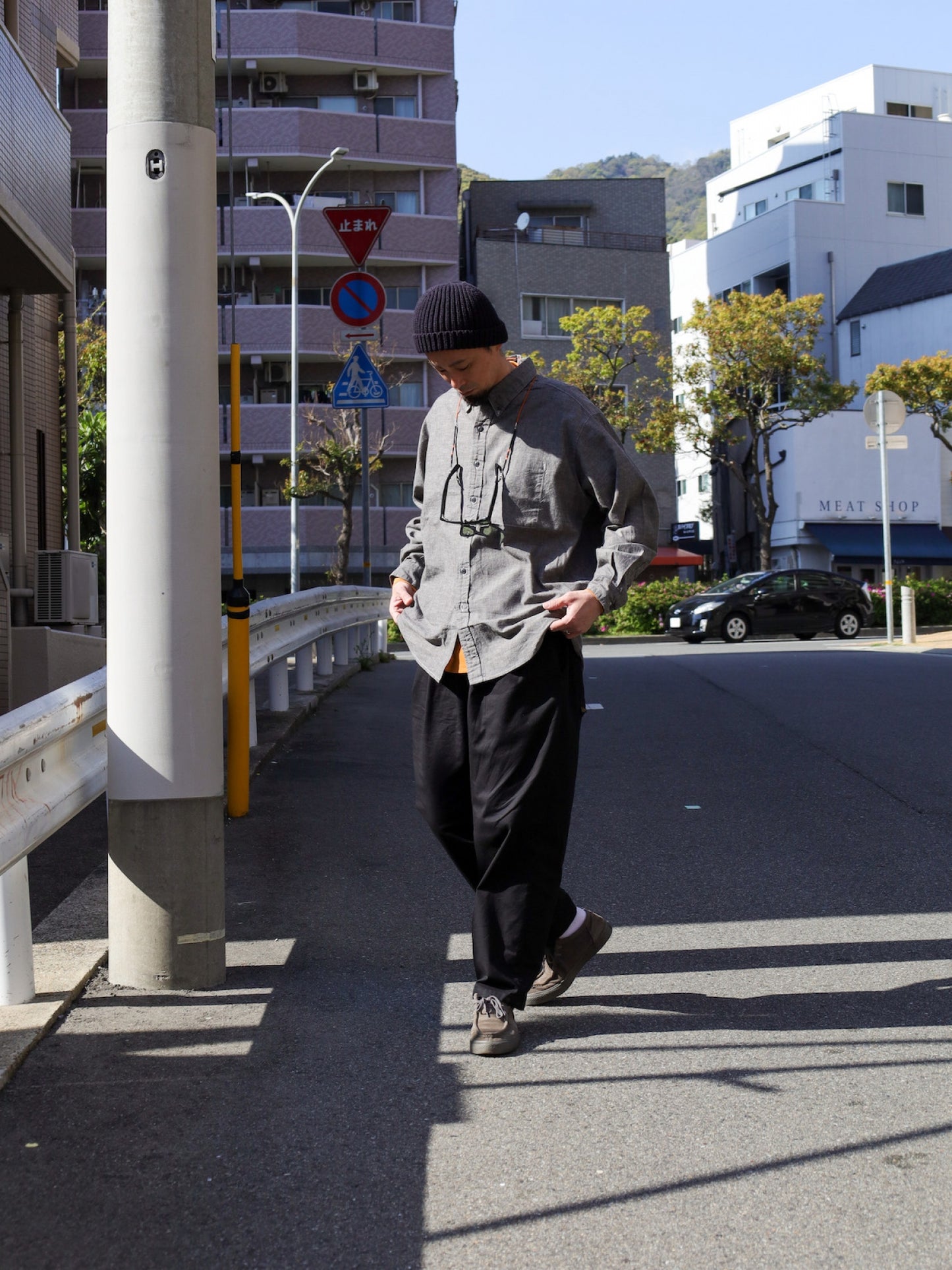 ”OWN WAY” EZ PANTS 改 / Black