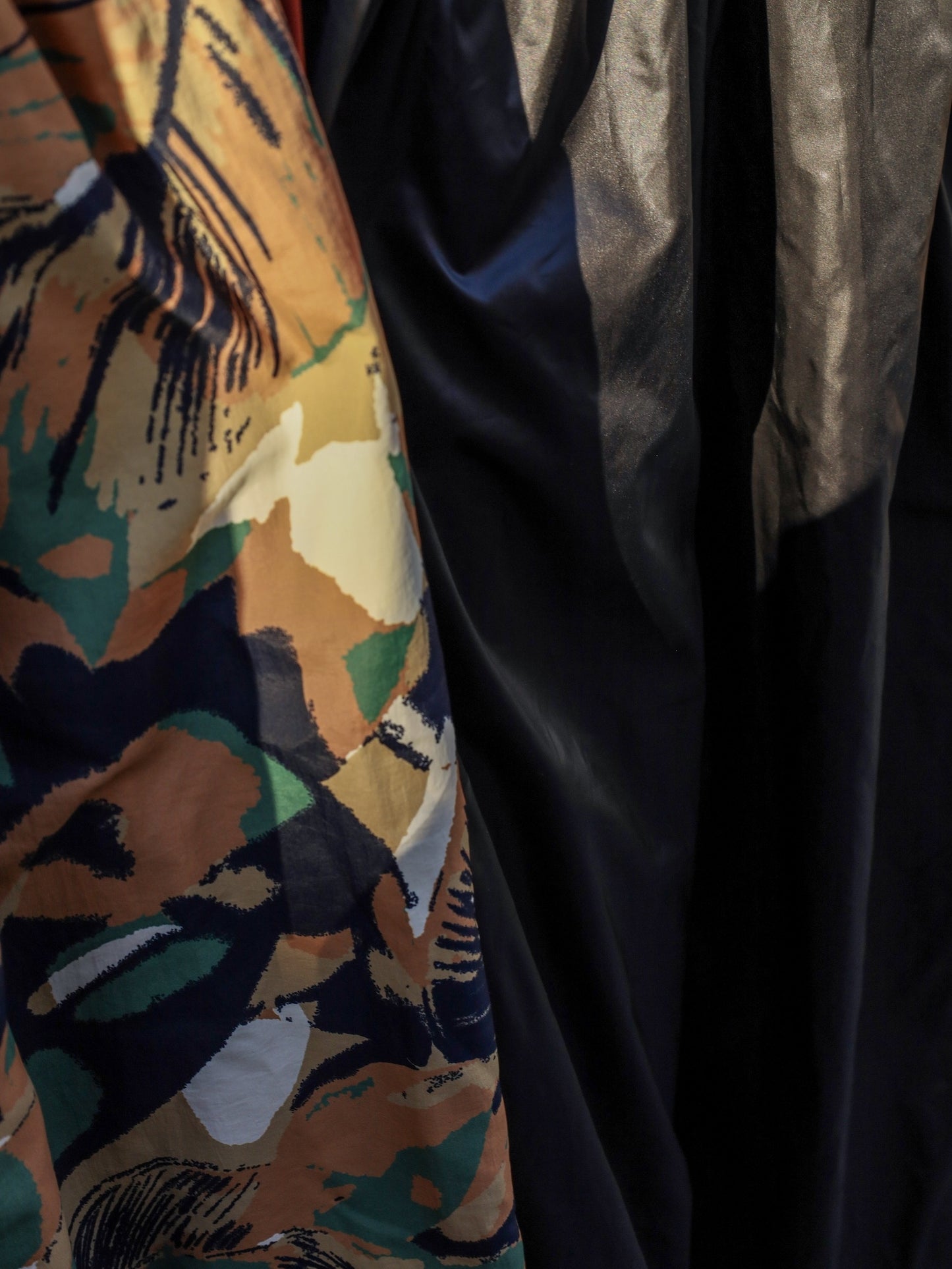 BALLOON HYBRID DRESS / Camouflage