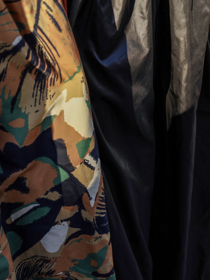 BALLOON HYBRID DRESS / Camouflage