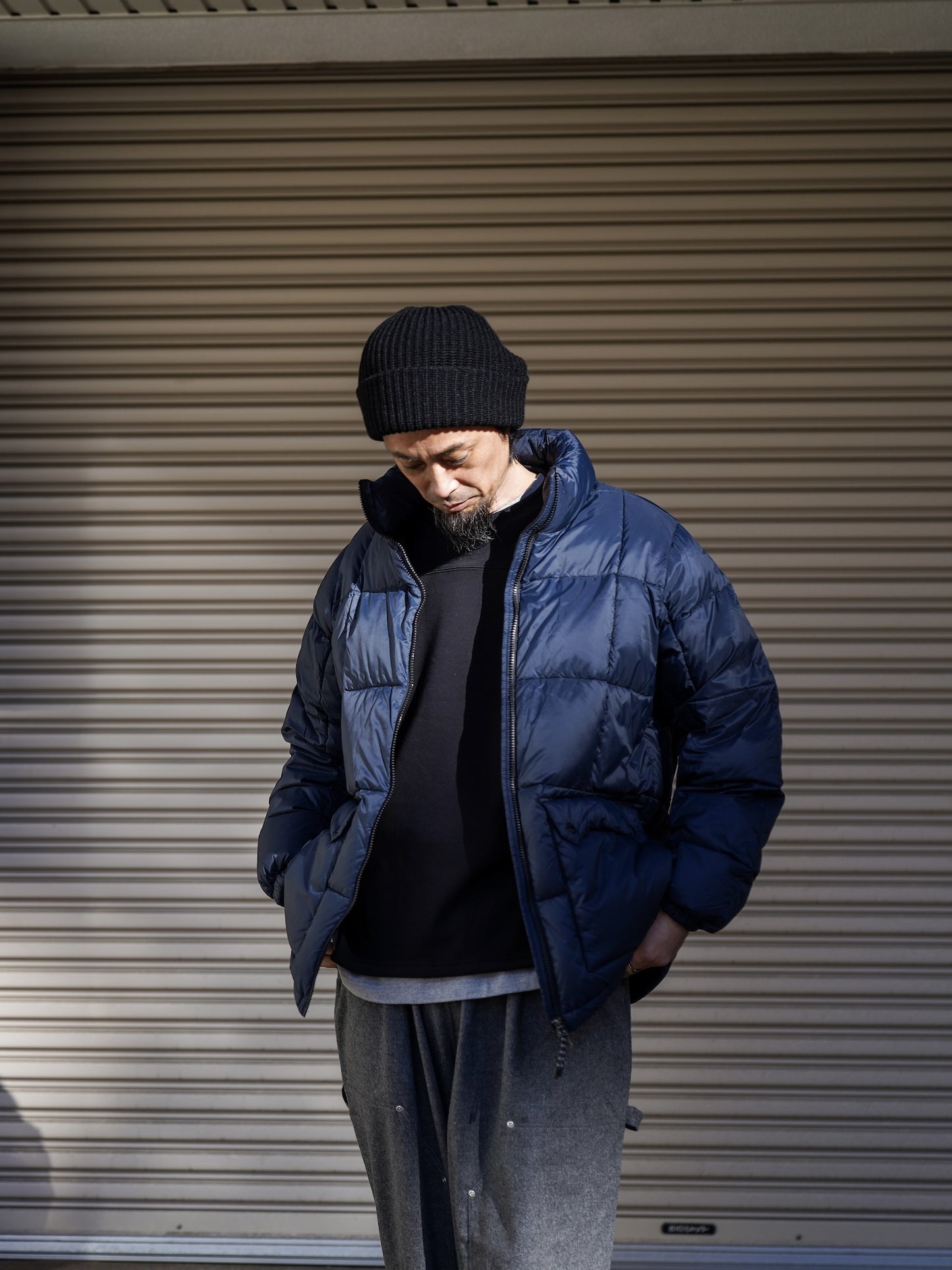 ボンバーヒート裏起毛 サイドスリット フットボール スウェット / 3colors