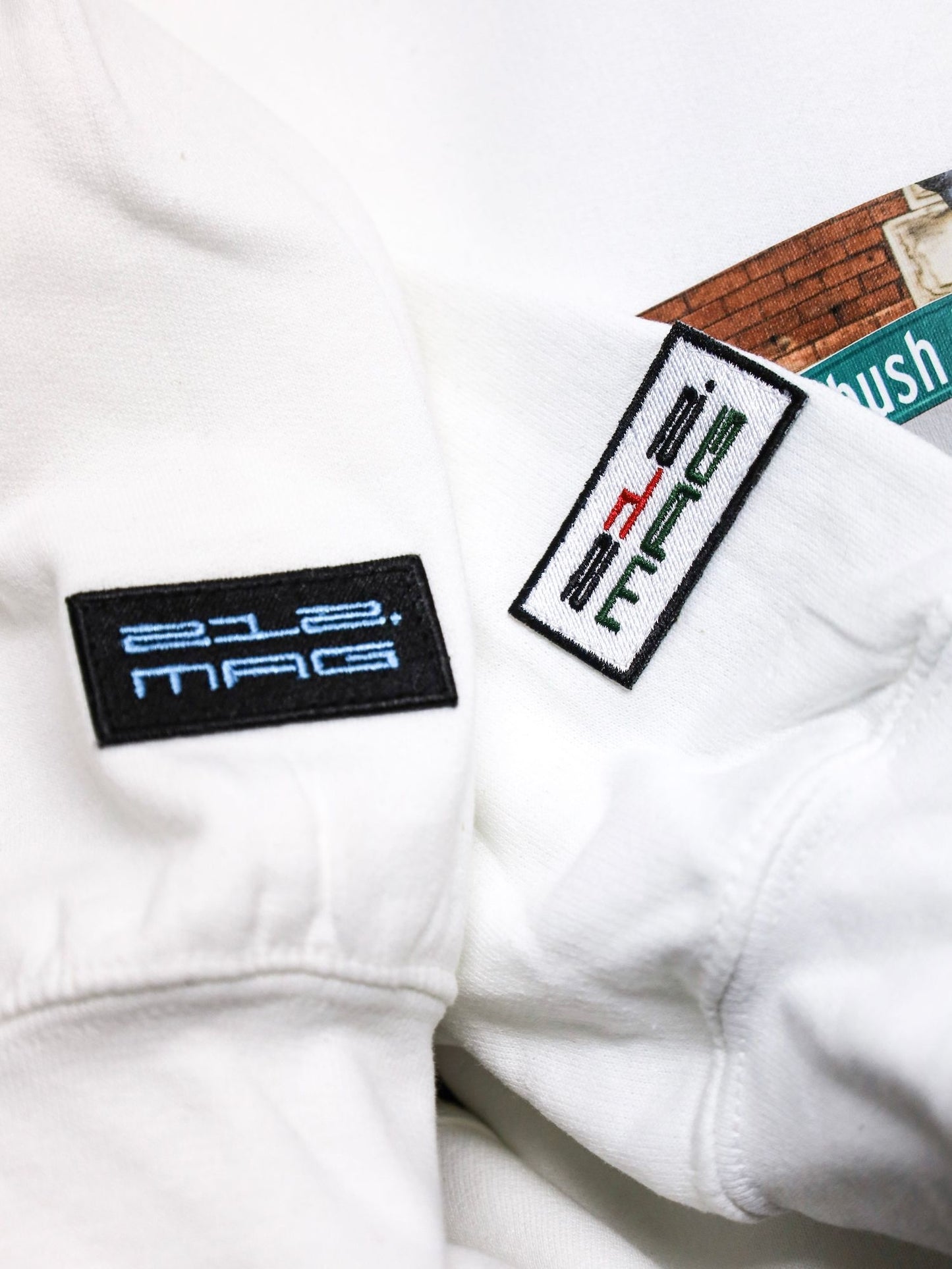 【212.MAG×fulton】FLATBUSH HOODY / White