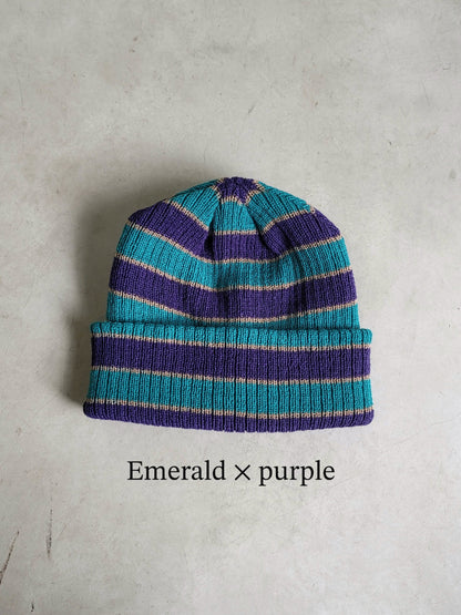 BORDER WATCH CAP / 4colors