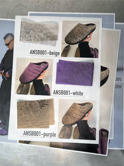 SUBU×ANACHRONORM DIRTPAINT NYLON SANDAL / 3colors