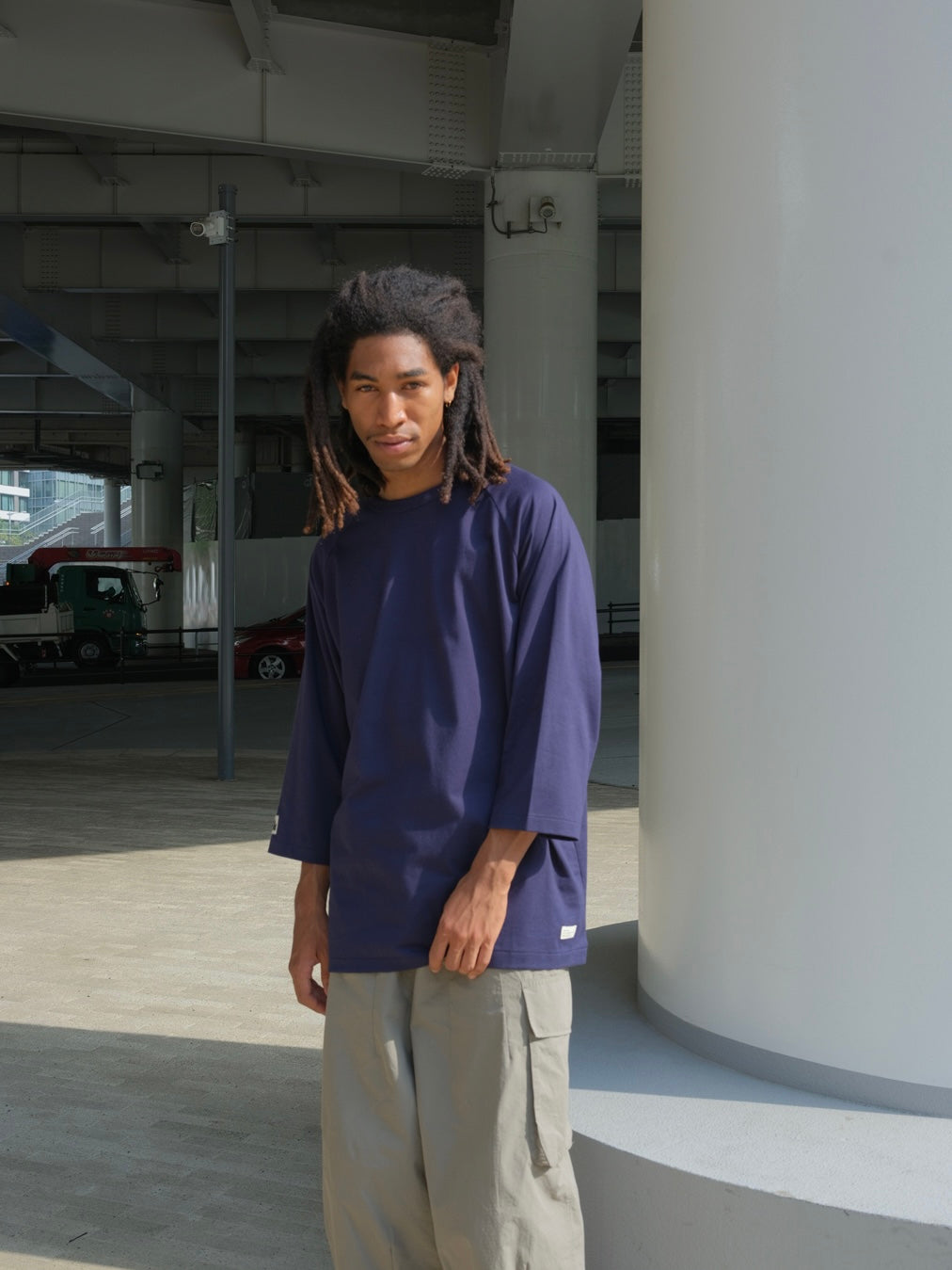 ORGANIC COTTON RAGLAN TEE / 5colors