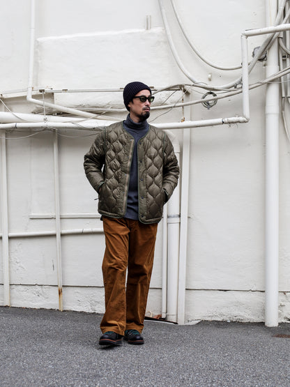 メリノウール裏毛タートルネック / グレー