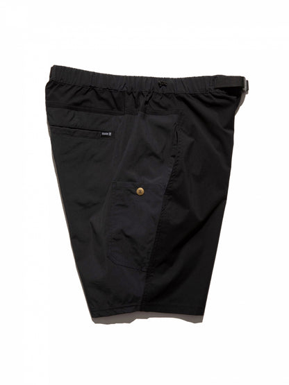 BOATMAN TECH SHORTS / Black