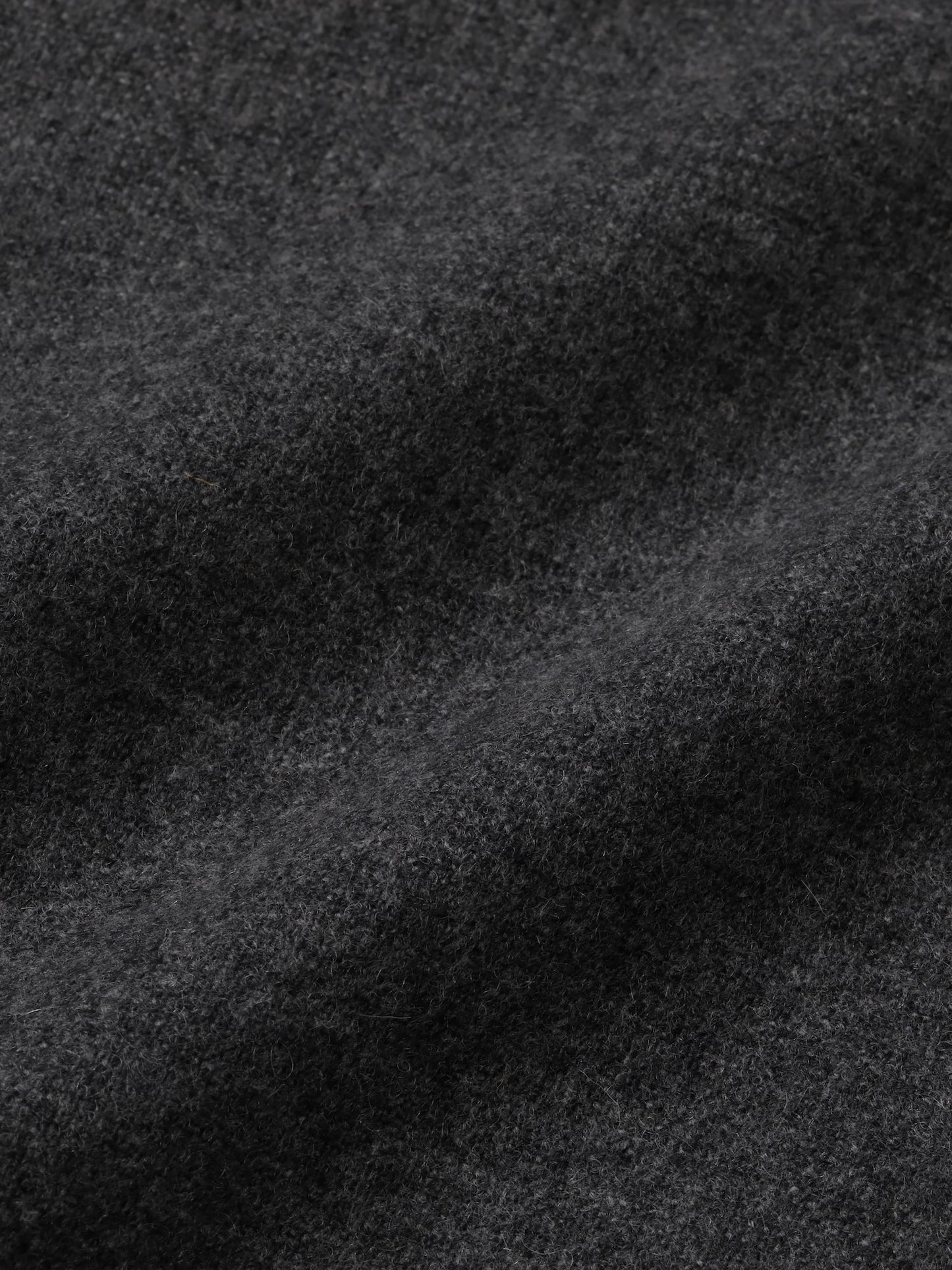 CASHMERE WOOL DOUBLE KNEE PANTS / Grey M