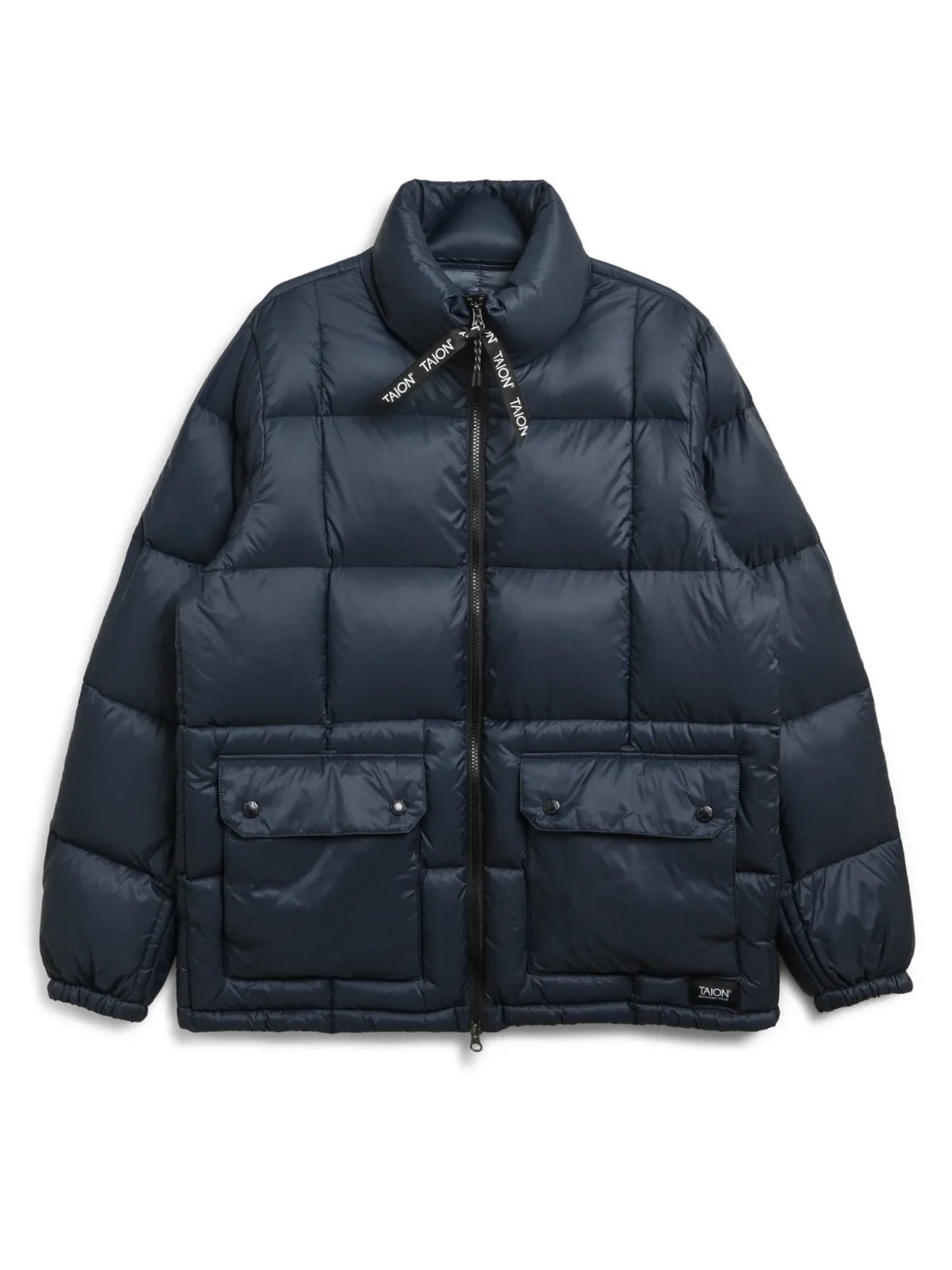 MOUNTAIN PACKABLE VOLUME DOWN JACKET / Dark navy