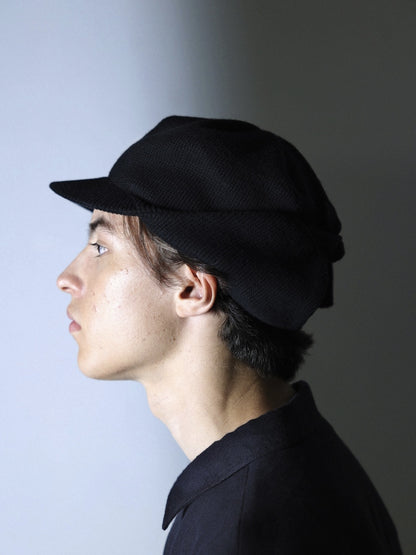 ORGANIC COTTON EARFLAP KNIT CAP / 3colors