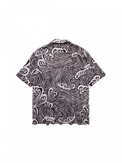 "WAVE" BLESS UP SS / Black