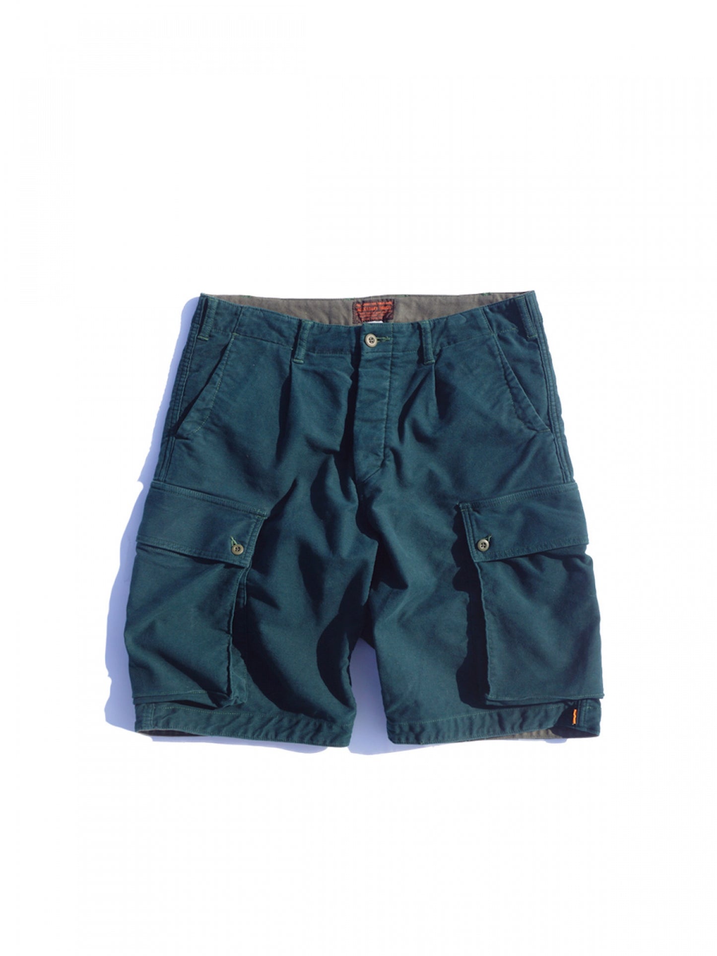 SIX POCKET SHORT PANTS / Green