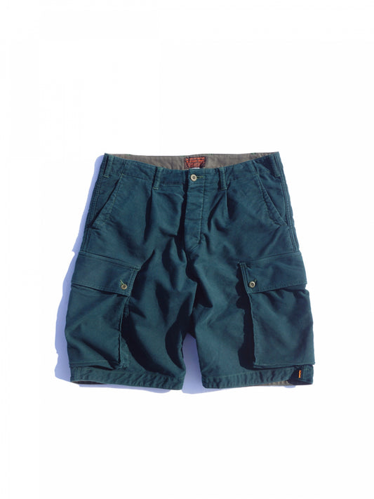 SIX POCKET SHORT PANTS / Green