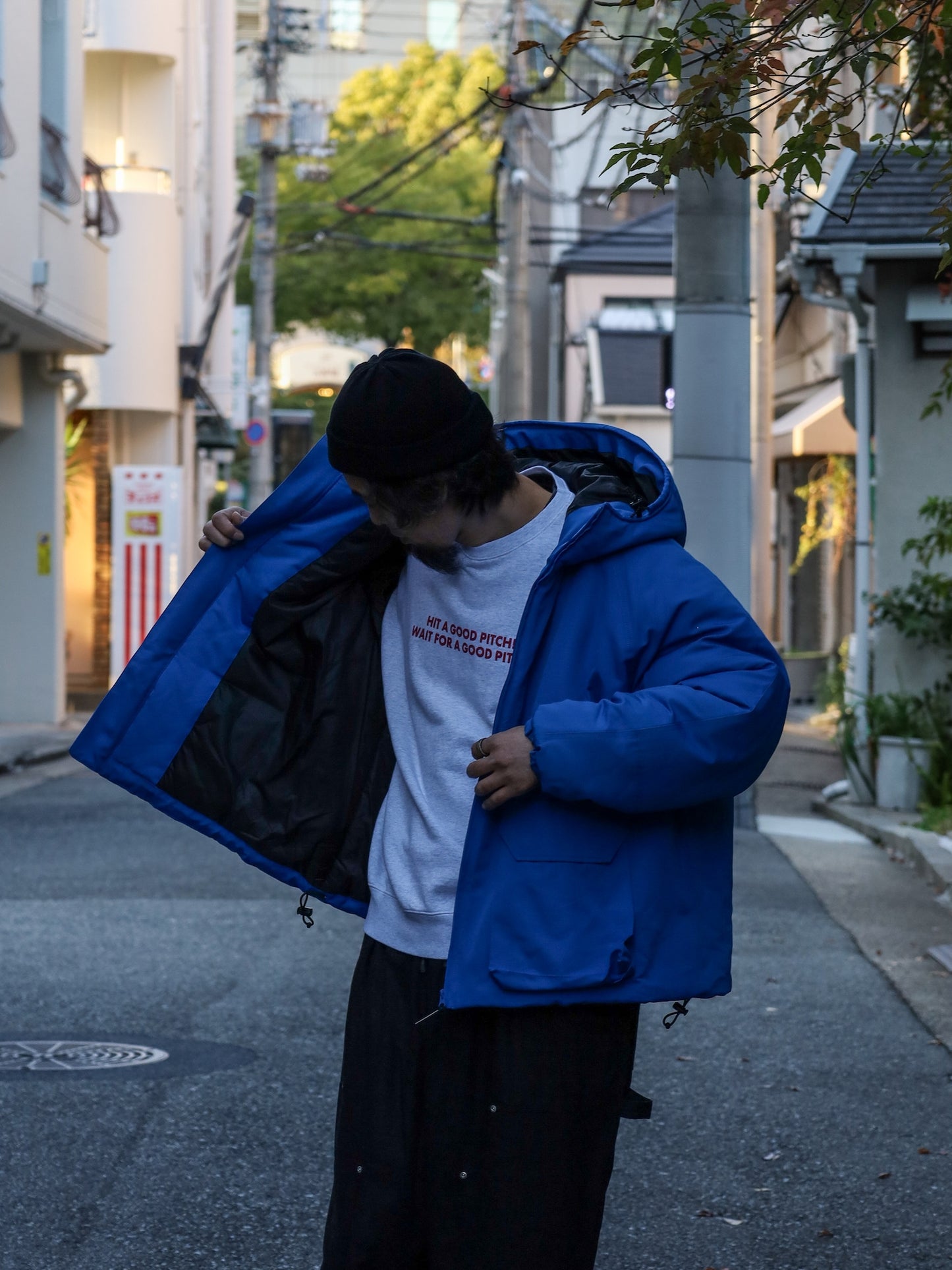 VENTILATION PUFF JACKET / Blue