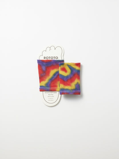 ROTOTO FOOT BAND TIE DYE / 5colors
