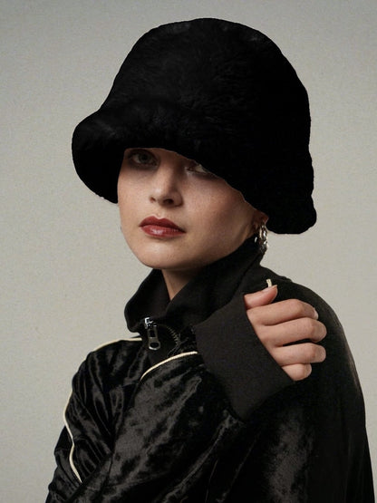 FUR BUCKET HAT / 3colors