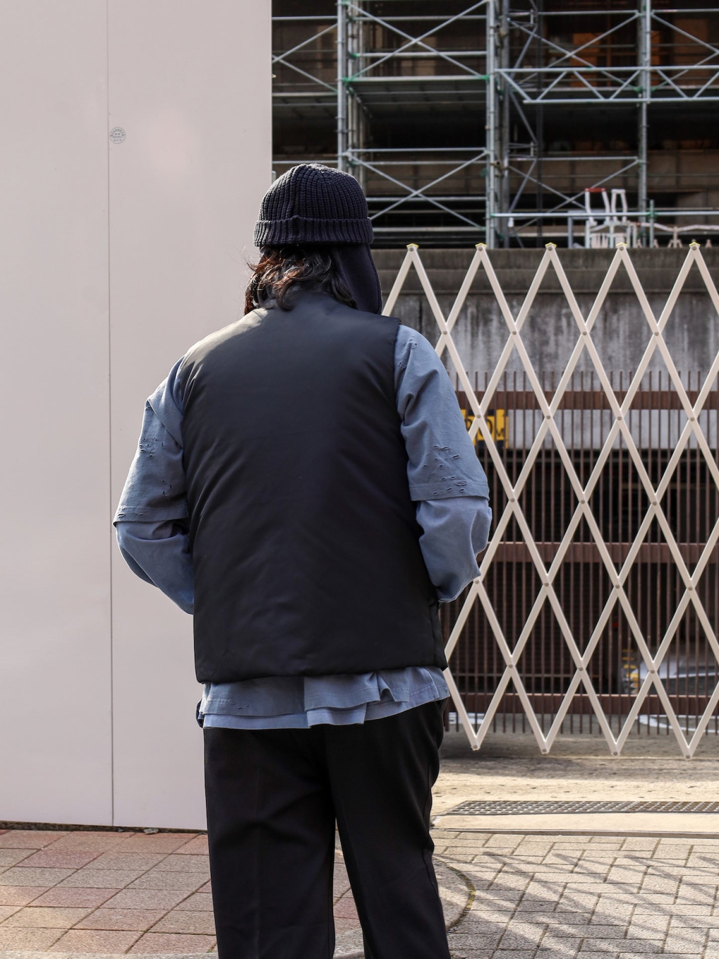 EXELEZA REV VEST / Black