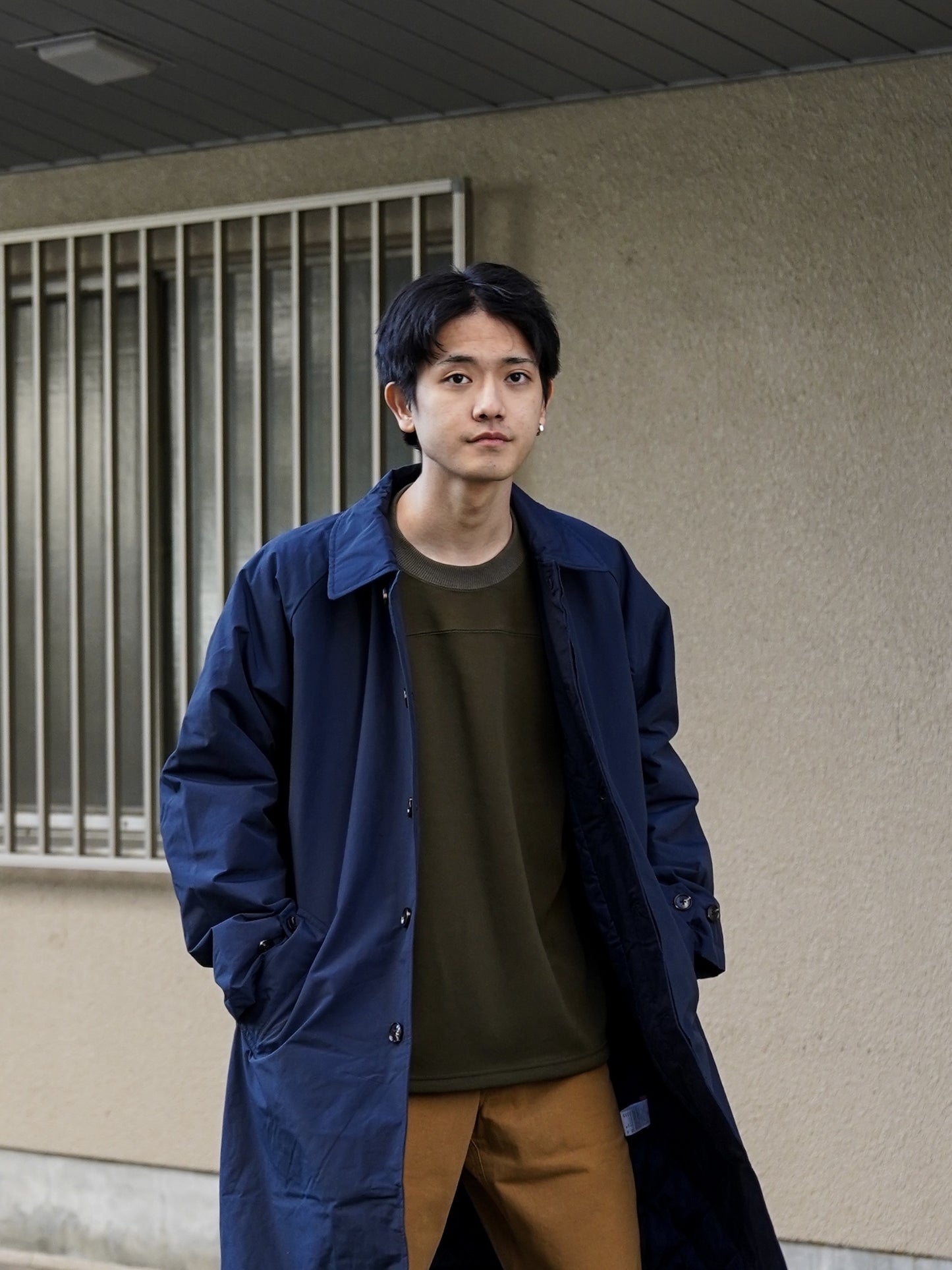 ボンバーヒート裏起毛 サイドスリット フットボール スウェット / 3colors